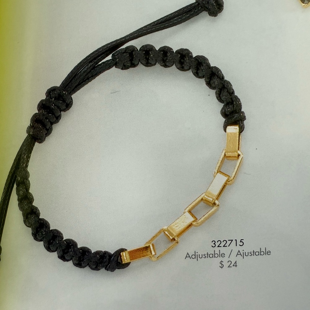 Nice & Bella Black and Gold Bracelet‎ - Picture 5 of 7